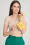 Zoozie Bags Cartera para Mujer de Piel PU Amarilla